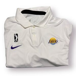 Nike Men’s Dri-Fit Lakers NBA Polo‎ Size Small Activewear South Bay Lakers